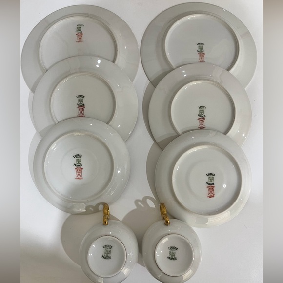 Limoges SM Elite Works 8 Piece Set France - Picture 8 of 13